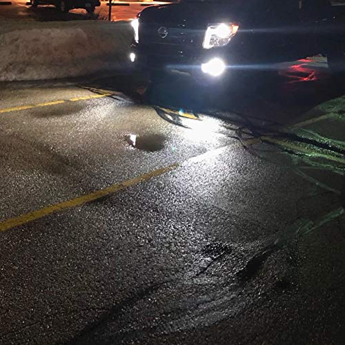 image for Alla Lighting H10 9145 LED Fog Light Bulb 2800 Lumens Xtreme Super Bri