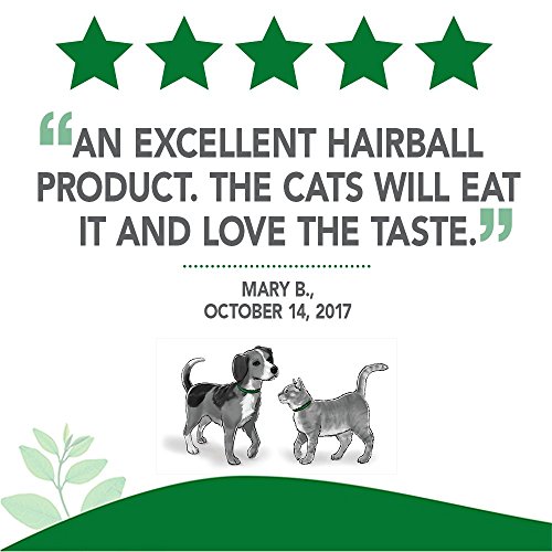 Vet's Best Cat Hairball Relief Digestive Aid, Vet Formulated Hairball Support Remedy, Hairball Relief for Cats, Classic Chicken Flavor, 60 Chewable Tablets