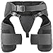 Damascus Protective Gear TG40 Imperial Thigh Groin Protector, Black