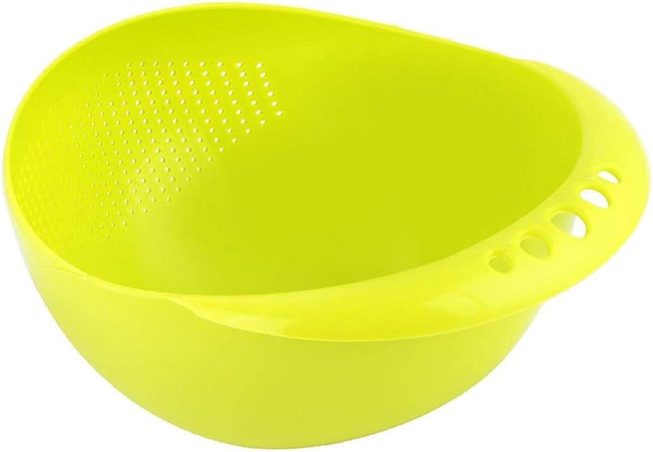 Taxhom Toxham Bowl Strainer - Rice, Fruits, Pulses, Vegetables, Noodles Bowl Strainer (Multi Color)