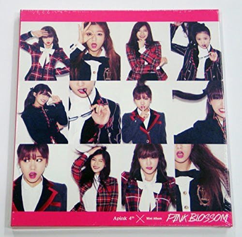 APINK - Pink Blossom (4th Mini Album) CD + 60p Photo Booklet + Photocard + Extra Gift Photocards Set