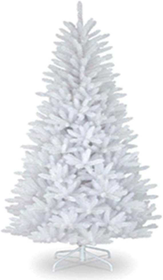7ft White Christmas Tree Traditional Artificial Tree 800