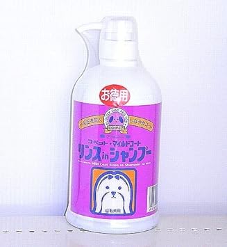 Amazon お徳用 コ ペット マイルドコート リンスinシャンプー 白毛犬用 800ml 昭和化学 シャンプー 通販