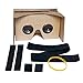 Linkcool Google Cardboard V2.0 3d Glasses Vr Virtual Reality Cardboard Kit Compatible with 3-6inch Screen Android and Apple Smartphone HD Visual Experience - google cardboard v2