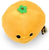 Petface Orange Plush Cat Toy with Catnip - Soft Interactive Play Ball view 3