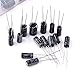 Hilitchi 15 Kinds Values 300pcs 0.1uF－470uF Range Electrolytic Capacitors Assortment Kit (50V and 16V)