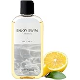 CURESHIELD Enjoy Swim Chlorine Removal & Hard Water Treatment Moisturizing Shampoo, 6.78 Ounce, 200ml (Sun Zest)
