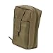 3VGEAR Large MOLLE Medic Pouch - Waterproof with Clamshell Opening, Elastic Loops for Medical Supplies, Hook and Loop Strips, Rugged 600D Polyester - Olive Drab