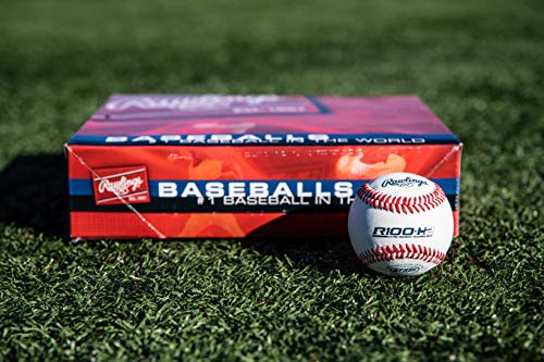 12 Balles De Baseball Cuir Diamond D-1 Pro - Ligue Professionnelle NFHS
