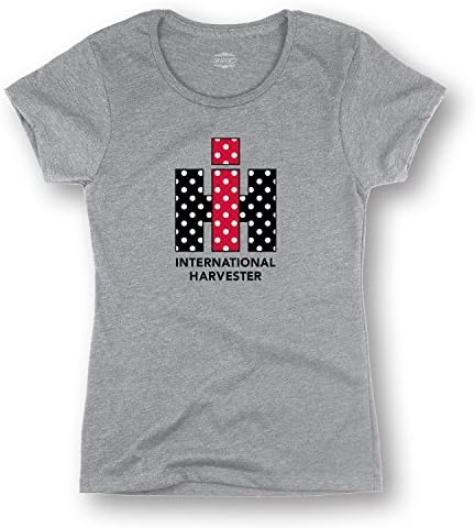 International Harvester Polka Dot Logo Athletic T-Shirt (Large)