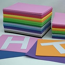 60 Pack EVA Foam Sheets, 12 x 8 Inch, 1mm