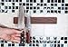 Walnut Magnetic Knife Holder with Multi Purpose Functionality as Knife Magnet, Knife Strip, Magnetic Organizer- Securely Holds Your Knives & Keeps Your Kitchen Organized- Made in USA- 12 Inch