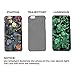luminous iPhone 6 Case/STAR-TOP Ultra Slim Color Emboss Starry Night Galaxy and Interstellar Coated Non Slip case for iPhone 6 iPhone 6s 4.7 inch (Black)