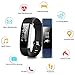 Letsfit Fitness Tracker HR, Activity Tracker Watch with Heart Rate Monitor, IP67 Water Resistant Smart Bracelet with Calorie Counter Pedometer Watch for Smart Phone only for Kids Women Men