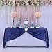 Trlyc Navy Sequin Tablecloth - 60x105inch Glitter Tablecloth Rectangle Party Wedding Christmas Table Cloth