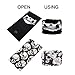 Headwear, Godspeed Headwrap 6-Pack Headband & Bandanna 16-in-1 Multifunctional Telescopic Seamless Scarf Facemask For Outdoor Leisure Activities