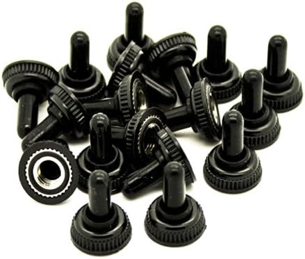 Gadgeter 20 Pcs Toggle Switch Waterproof Boot Rubber Cover Cap