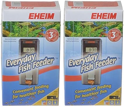 Amazon Com Eheim Battery Operated Auto Fish Feeder 2ct 2 X 1ct