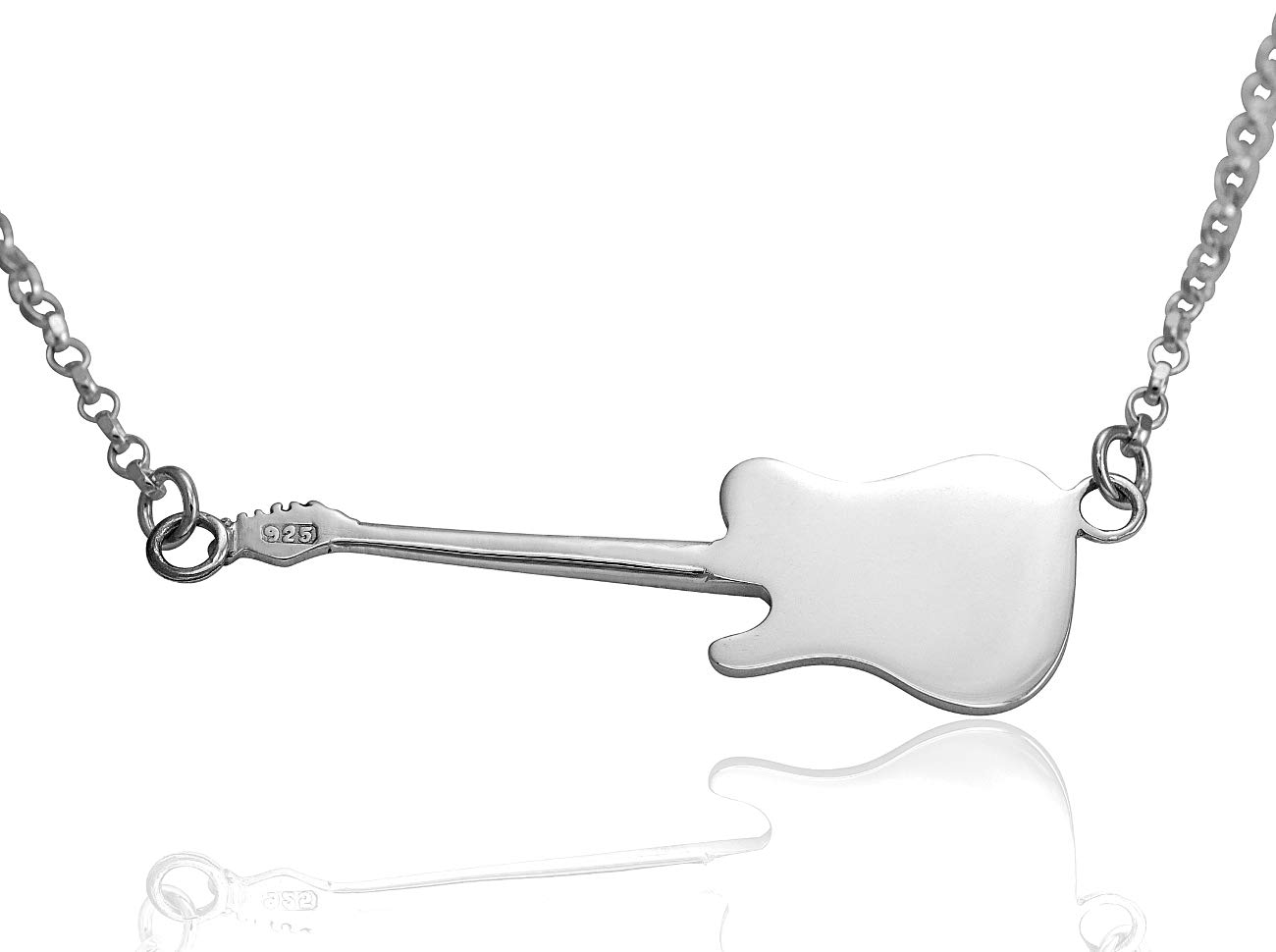 Large Sterling Silver Rick Parfitt Tribute Fender Telecaster Electric