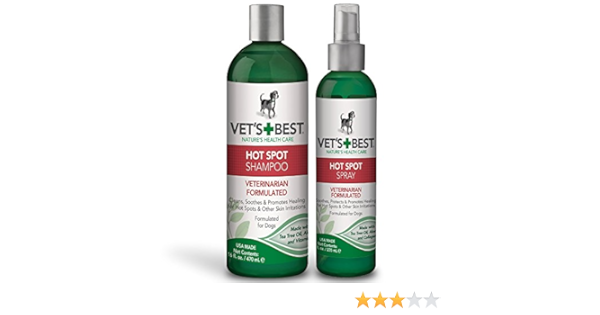 vet's best hot spot shampoo