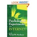Psychological Experiments on the Internet