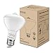 MINGER 10W PIR Motion Sensor BR30 LED Bulb, 60W Equivalent Motion Sensor Flood Light Bulb, 900 Lumens Soft White 2700K, E27 Base, 120°Beam Angle Spotlight, 2 Pack