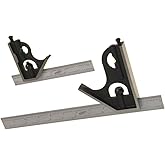 iGaging Combination Square Set 6" &amp; 12" 4R Steel Blade High Precision