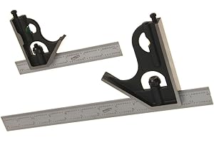 iGaging Combination Square Set 6" & 12" 4R Steel Blade High Precision