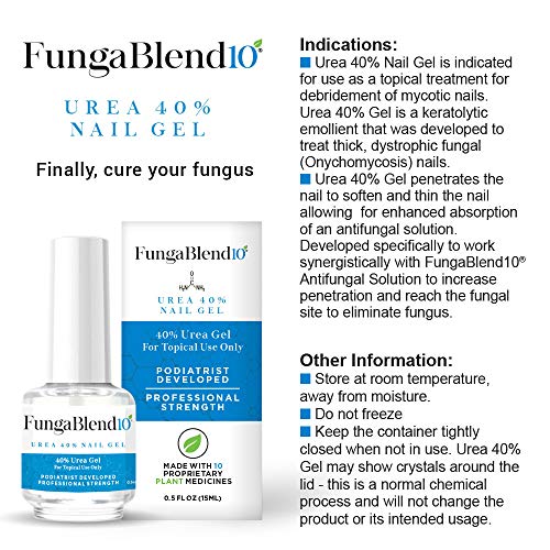 Cure Fungus Faster - Urea 40% Nail Gel - Delivers Antifungal Medication Directly to Fungus - Quick Results - Thumbnail 3