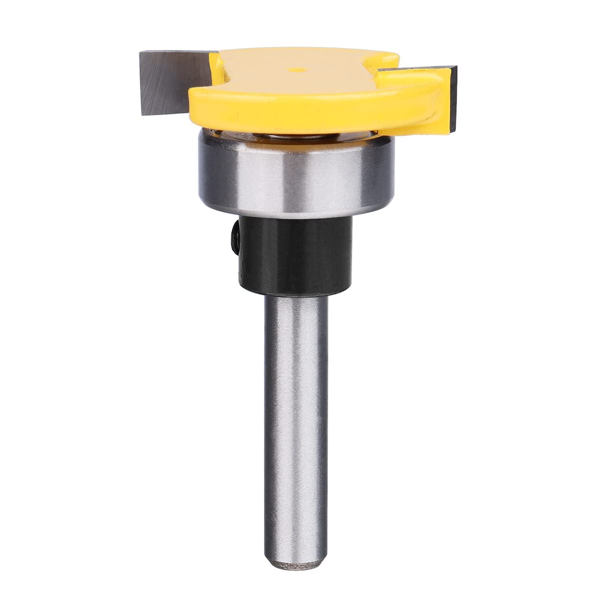 Gasea Top Bearing Slot Cutter Router Bit 1/4 Inch Shank Slot Cutting Bit Slotting Cutter Tool 1/4" x 1/4"