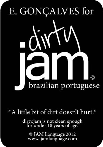 Livro dirty.JAM flashcards brazilian portuguese