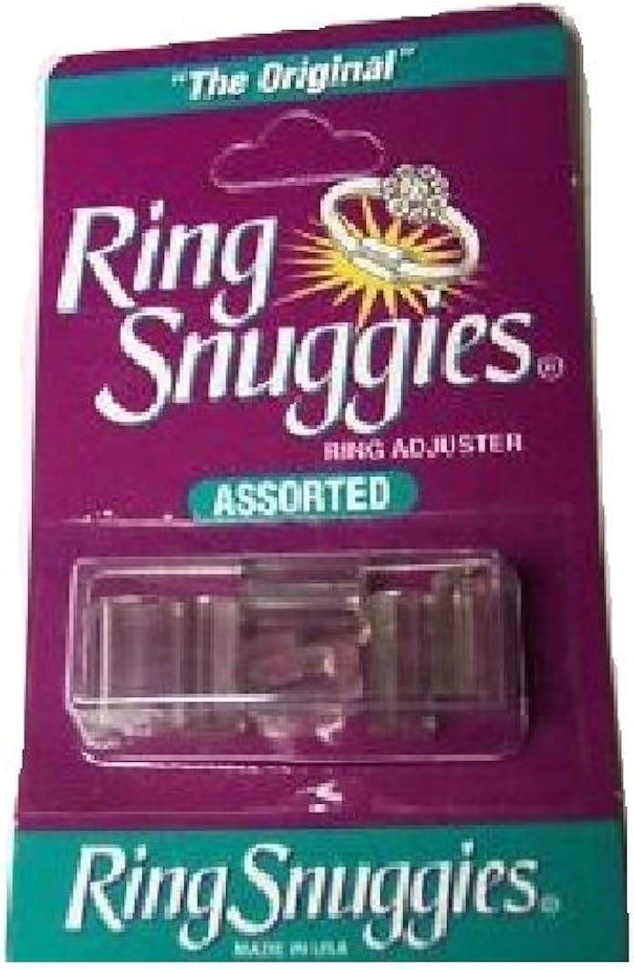 Ring Snuggies Assorted Pack Of 6 Amazon.co.uk Jewellery