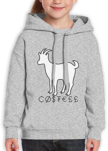 Xu Erika&COSTELL Youth Girls Student Pullover 100% Cotton Hooded Sweatshirt