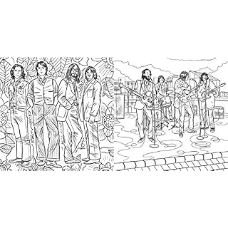 The Beatles Coloring Book - Les Beatles, Paul McCartney, John Lennon, RIngo Starr, George Harrison The Beatles Coloring Book – Image 3
