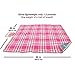Extra Large Picnic & Outdoor Blanket with Waterproof Backing 80