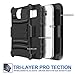 LoHi Compatible with Galaxy S6 Case, Heavy Duty 3 in 1 Ultra Protective Galaxy S6 Holster Case with Belt Clip for Samsung Galaxy S6