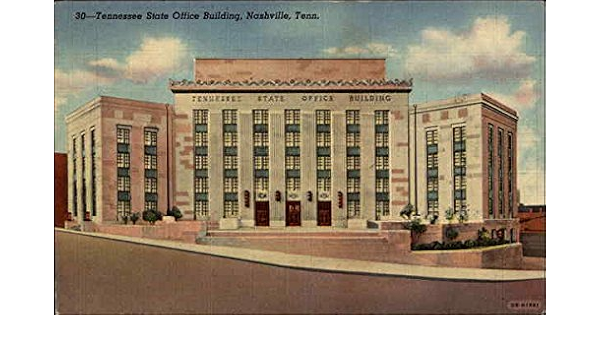 Tennessee State Office Building Nashville Tn Original Vintage Postcard At Amazon S Entertainment Collectibles Store
