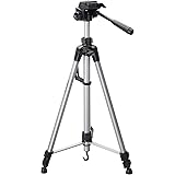 Amazon Basics 60-Inch Lightweight Tripod With Bag, Black