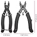 Luditek Bike Chain Pliers, Bicycle Chain Plier Missing Link Opener Closer Remover Plier/Bike Chain Tool Compatible with All Speed Chains Repair, Link Plier