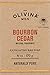 Barrel and Oak - Exfoliating Bar Soap, Men's Soap Bar, Natural Exfoliator, Vegan (Bourbon Cedar, 6 oz)