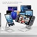 iPad Holder, iPhone Stand, Nintendo Switch Stand Adjustable, iPad Pro Stand for Desk, Foldable iPad Mini Stand or Tablets (4-12 inch) -Silver