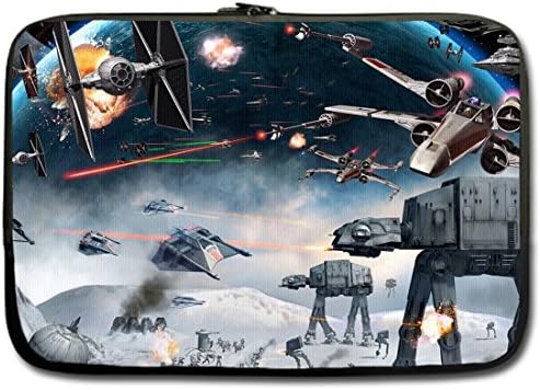 Twin Sides 15.6 Inch Sleeve Bag Fits most Laptop and Notebook with Star Wars-Empire at War Print