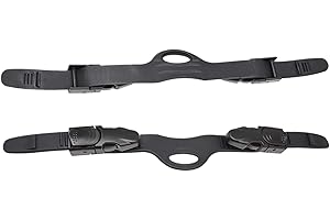 Dive Fin Straps | Rubber Flipper Strap,Adjustable Snorkeling Fin Fixing Tool, Rubber Flipper Belt with Quick Release Buckles 
