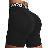INKEEP Women’s Biker Shorts 4.7" High Waist Workout Shorts Tummy Control Gym Running Athletic Yoga Shorts