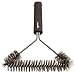 Amazon Basics AB-12-3-GB 3-Sided Grill Brush, 12-Inch, Black