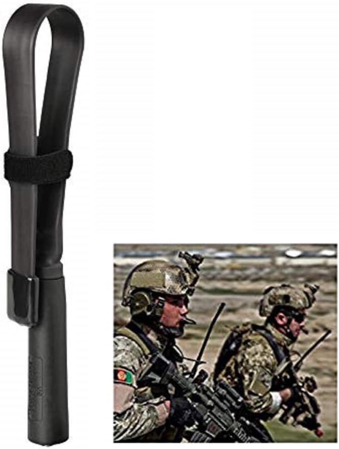 Bingfu Dual Band VHF UHF 136-460MHz 13 inch Foldable CS Tactical SMA Female Aerial Antenna for Wouxun Baofeng BF-F8HP UV-5R UV-82 BF-888S GT-3 Handheld Ham Two Way Radio Walkie Talkie