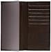Access Denied Genuine Leather Checkbook Cover For Women & Men - Checkbook Holder For Duplicate Checks Card Wallet RFID