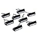 Xprite G1 Series Red & Blue 4 LED 4 W 8 Heads 32 LED Hide A Way Emergency Vehicle Strobe Warning Lights Lightbars For Deck Dash Grill Windshield Headliner