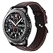 KADES Genuine Leather Retro Cowhide Band with quick release pin for Samsung Gear S3 Classic and Gear S3 Frontier Smart Watch (Large,Coffee)