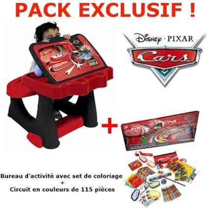 Pack Exclusif Cars Bureau D Activite Set Creatif Amazon Fr Fournitures De Bureau